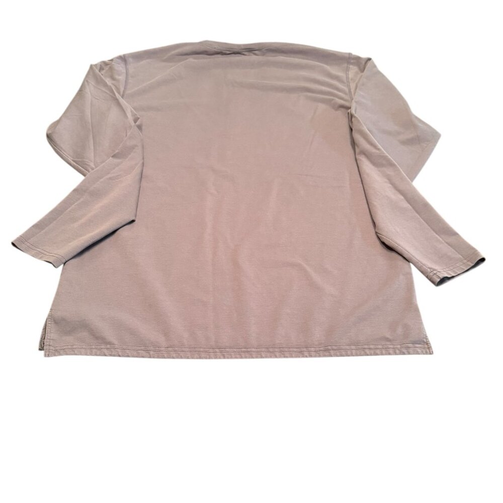 Bylt Basics Men's Large Gray Basic Crew Split Hem… - image 6